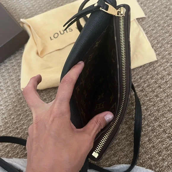 Louis Vuitton twice twinset monogram noir black crossbody - Picture 4 of 8